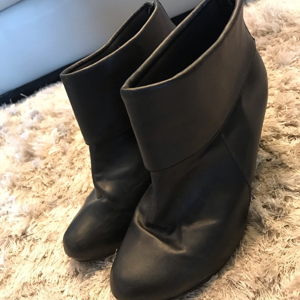 Black booties